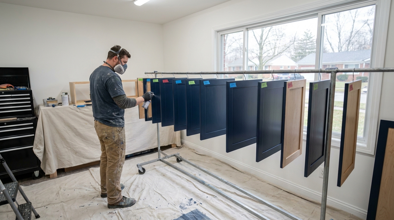 Cabinet Painting project inspiration
