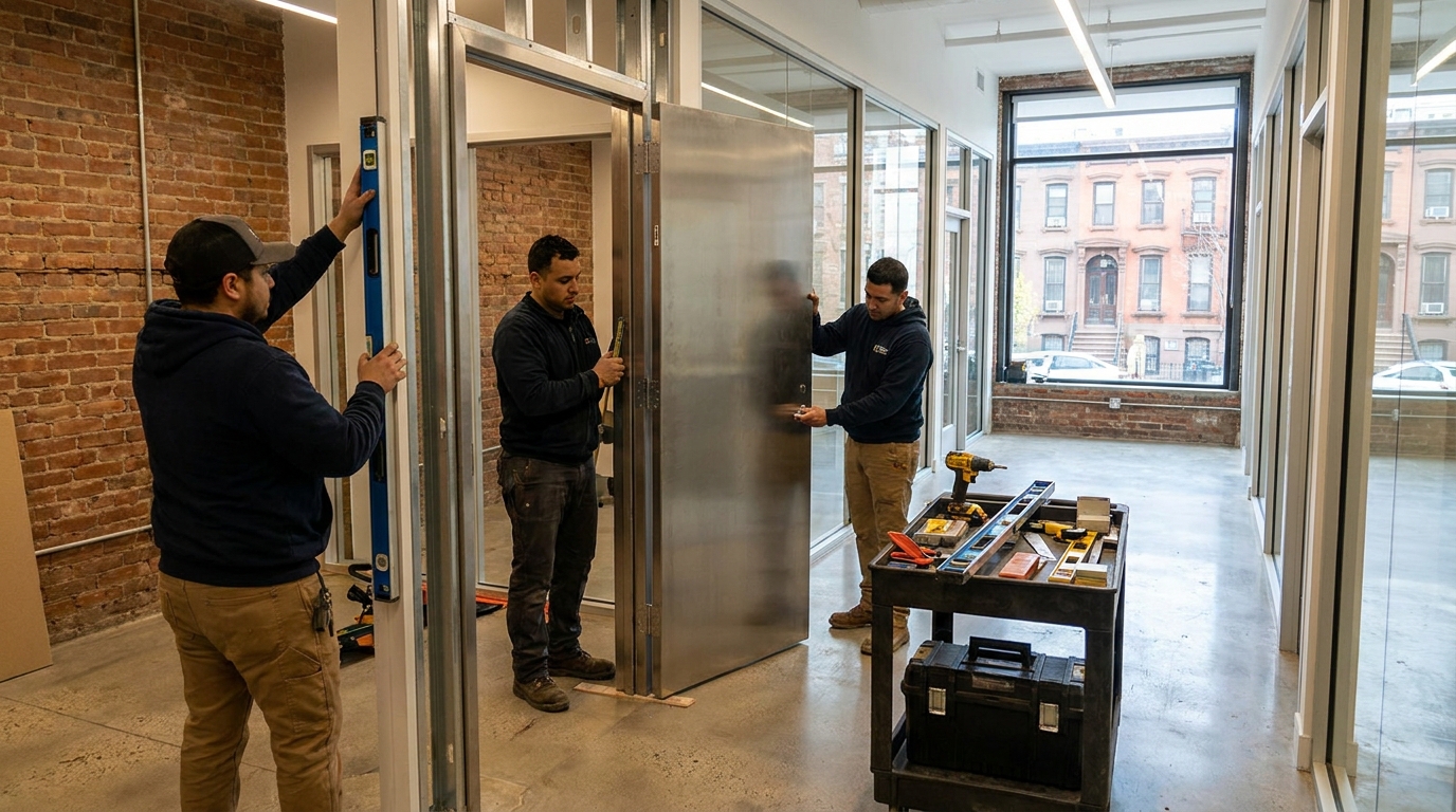 Commercial door project inspiration