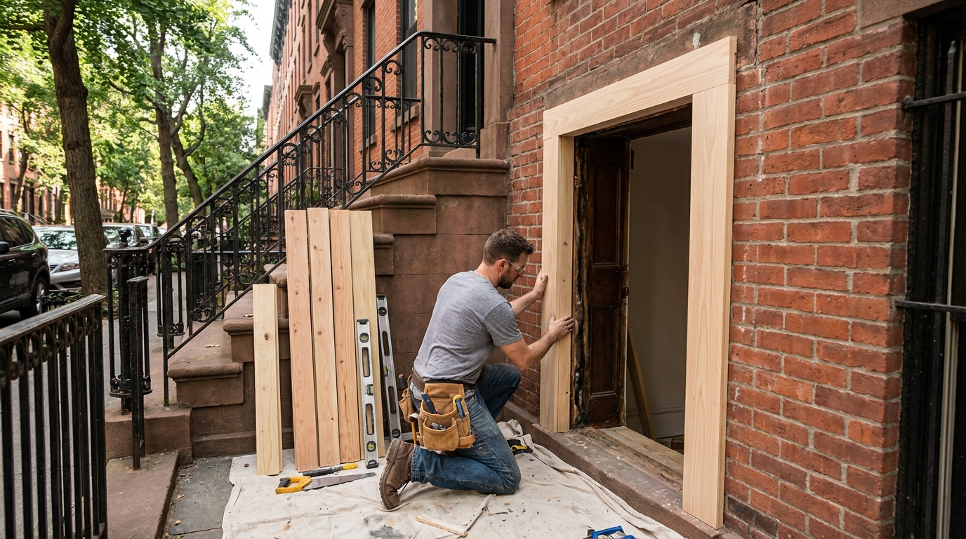 Door Frame & Jamb Repair project inspiration from Hillman Door Supply and Door Repair