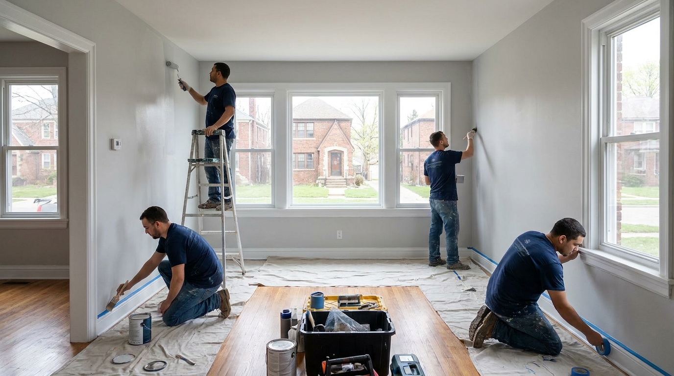 Rental Turnover Painting project inspiration