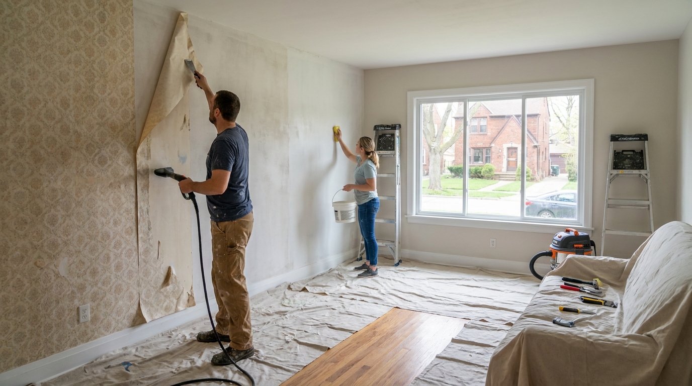 Wallpaper Removal project inspiration